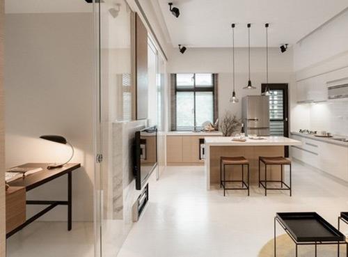 台湾时尚清新小户型家居装修室内设计